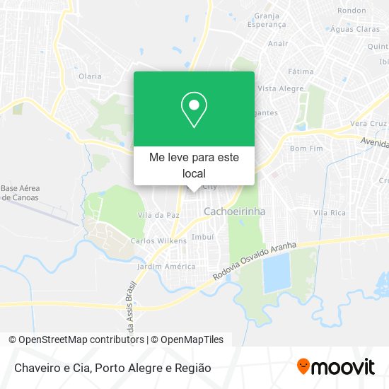 Chaveiro e Cia mapa