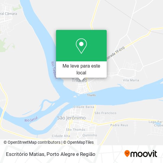 Escritório Matias mapa