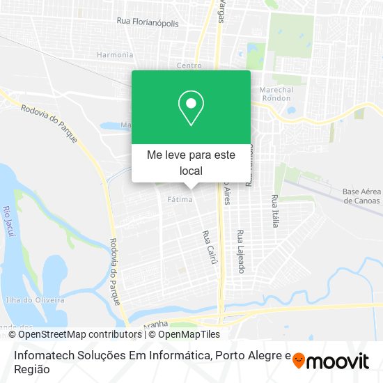 Infomatech Soluções Em Informática mapa