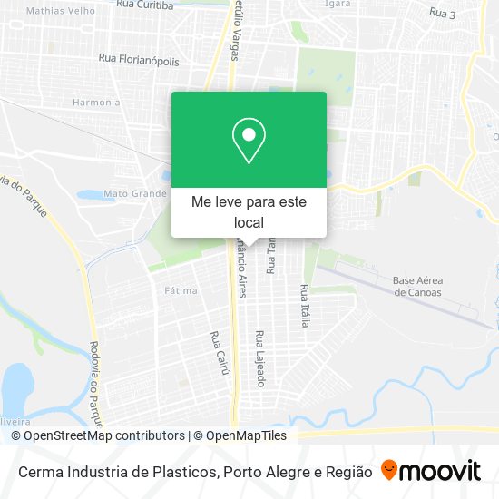 Cerma Industria de Plasticos mapa