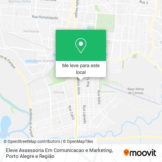 Eleve Assessoria Em Comunicacao e Marketing mapa