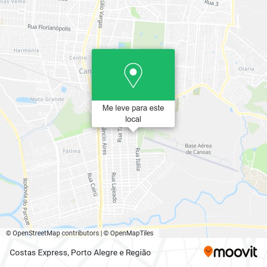 Costas Express mapa