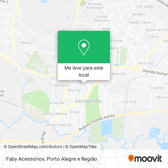 Faby Acessorios mapa