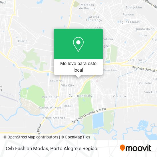 Cvb Fashion Modas mapa