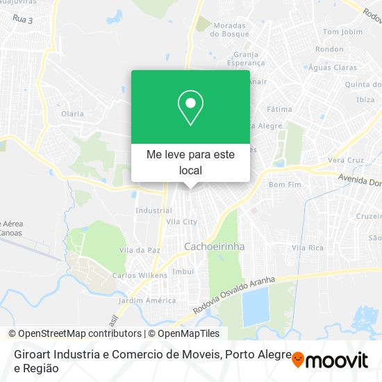 Giroart Industria e Comercio de Moveis mapa