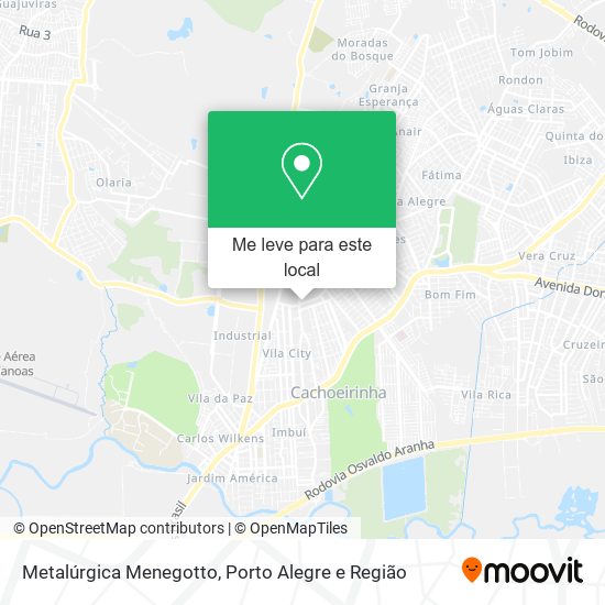 Metalúrgica Menegotto mapa