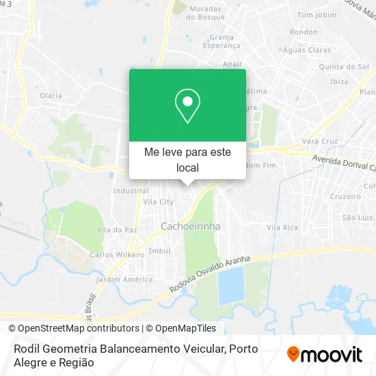 Rodil Geometria Balanceamento Veicular mapa