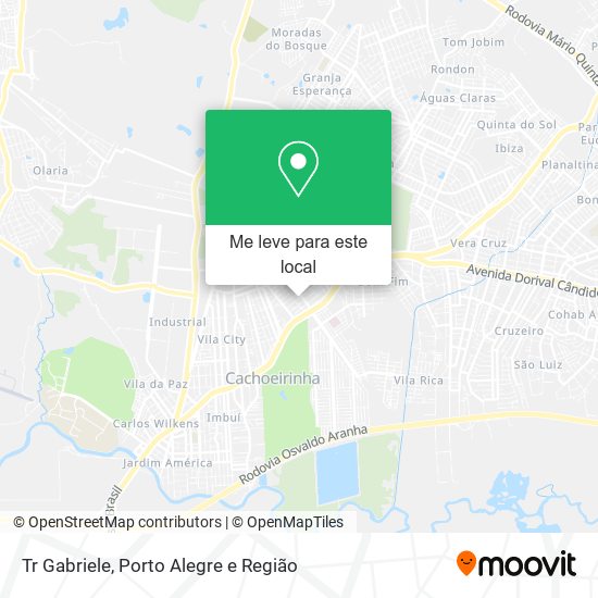 Tr Gabriele mapa