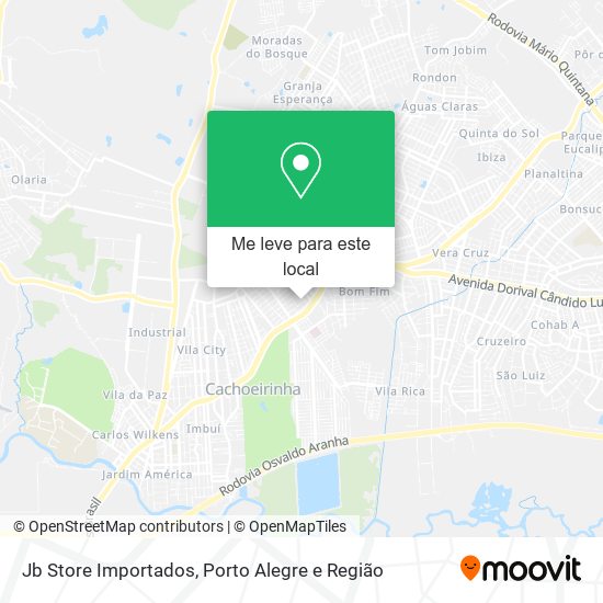 Jb Store Importados mapa