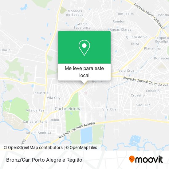 Bronzi'Car mapa