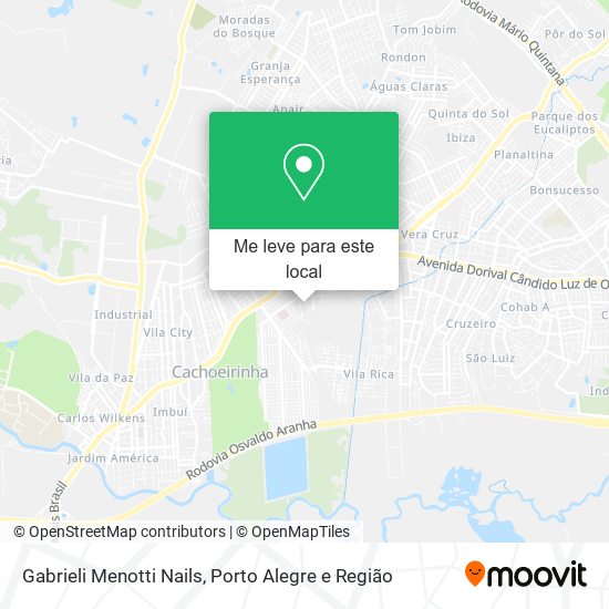 Gabrieli Menotti Nails mapa