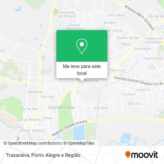 Trasaraiva mapa