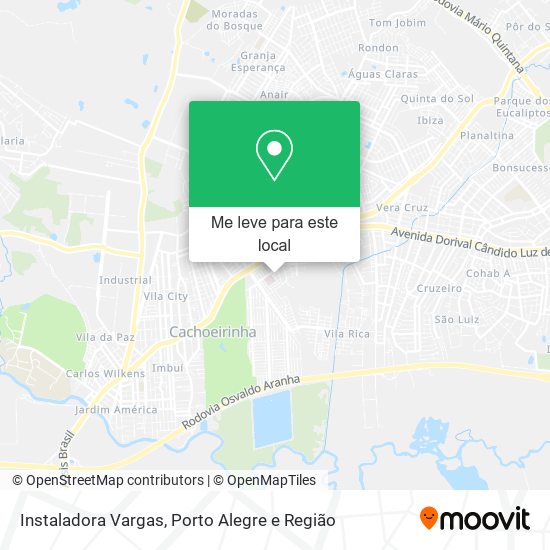 Instaladora Vargas mapa