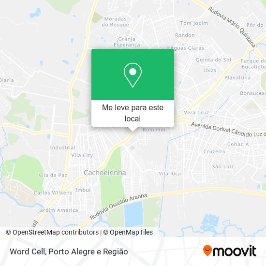 Word Cell mapa