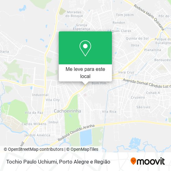 Tochio Paulo Uchiumi mapa