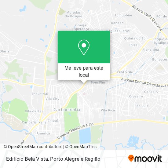 Edifício Bela Vista mapa