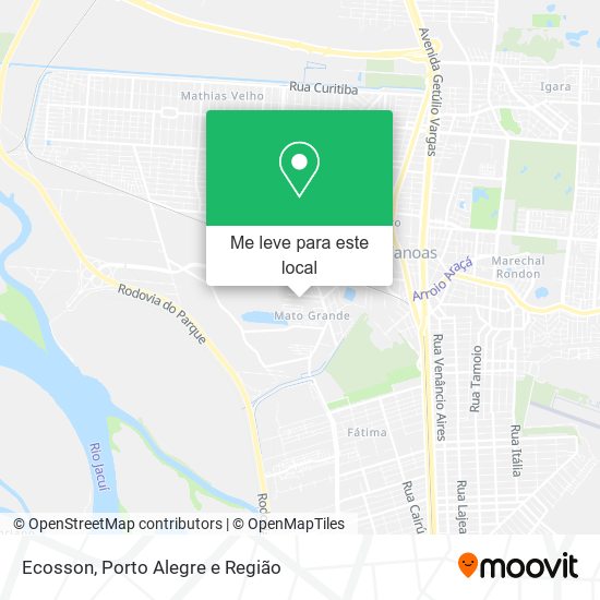 Ecosson mapa