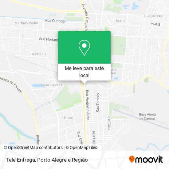 Tele Entrega mapa