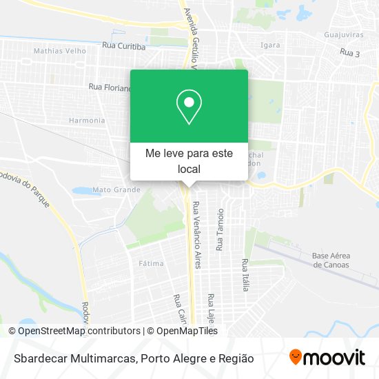 Sbardecar Multimarcas mapa