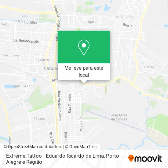 Extreme Tattoo - Eduardo Ricardo de Lima mapa