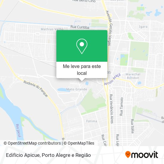 Edifício Apicue mapa