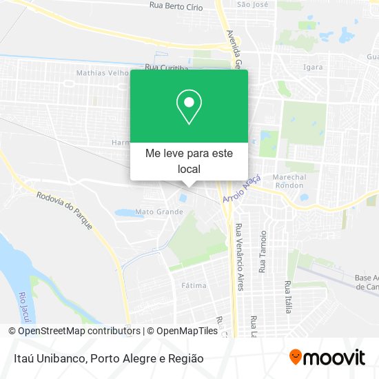 Itaú Unibanco mapa