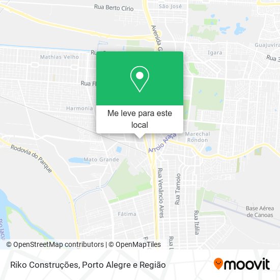 Riko Construções mapa