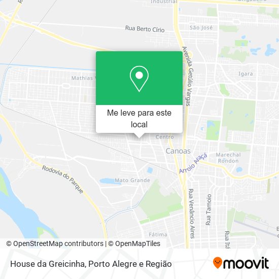 House da Greicinha mapa