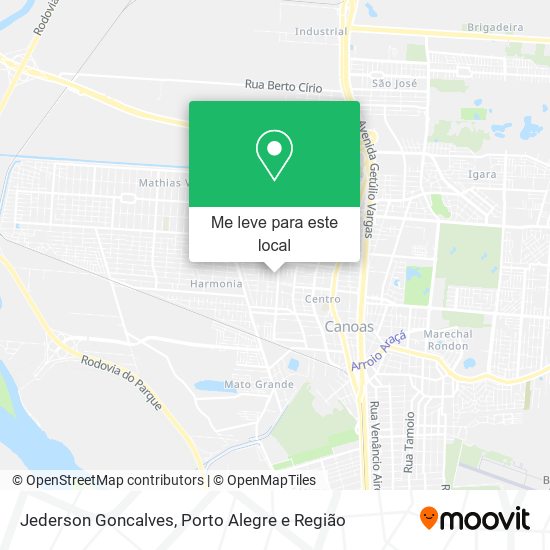 Jederson Goncalves mapa