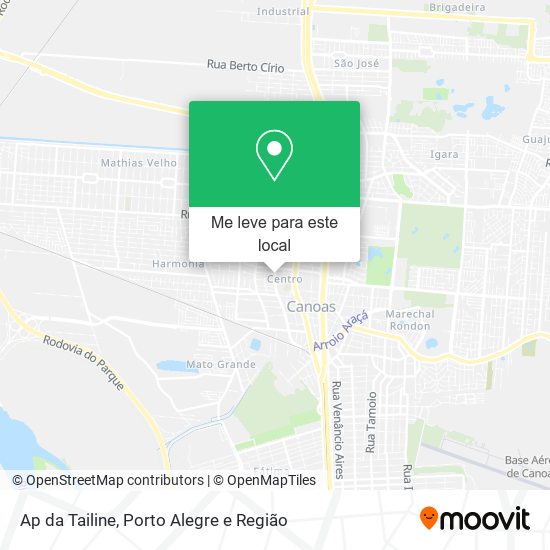 Ap da Tailine mapa
