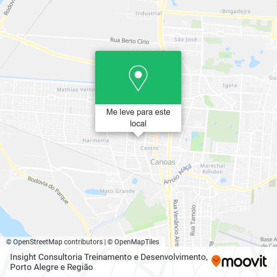 Insight Consultoria Treinamento e Desenvolvimento mapa