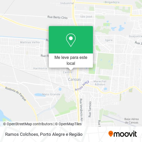 Ramos Colchoes mapa