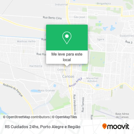 RS Cuidados 24hs mapa