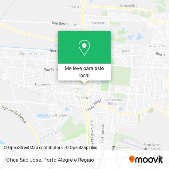 Otica Sao Jose mapa