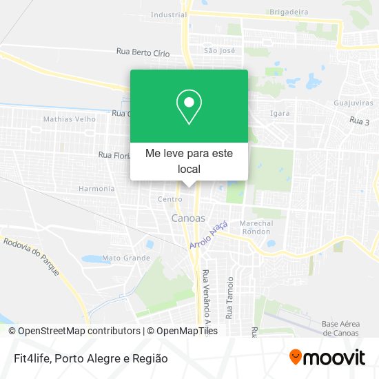 Fit4life mapa