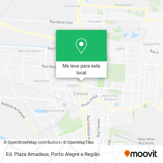 Ed. Plaza Amadeus mapa