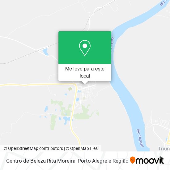 Centro de Beleza Rita Moreira mapa