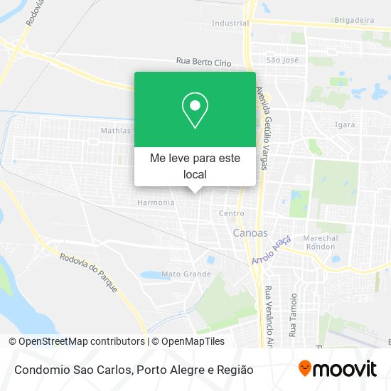Condomio Sao Carlos mapa