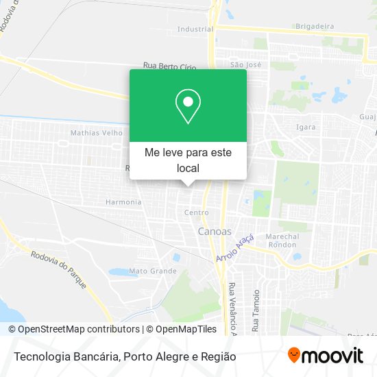 Tecnologia Bancária mapa