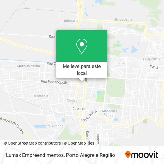 Lumax Empreendimentos mapa