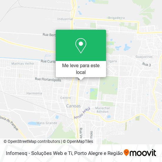 Infomesq - Soluções Web e Ti mapa