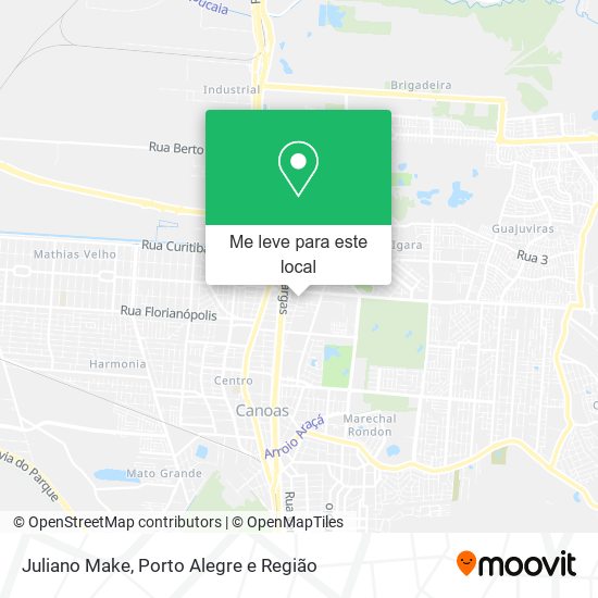Juliano Make mapa