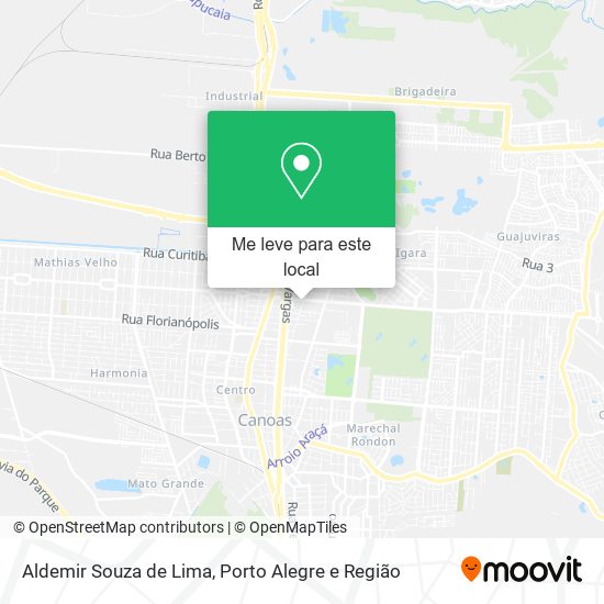 Aldemir Souza de Lima mapa