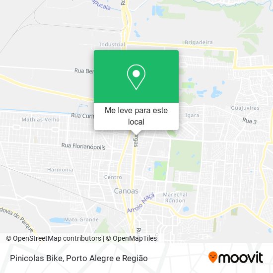 Pinicolas Bike mapa
