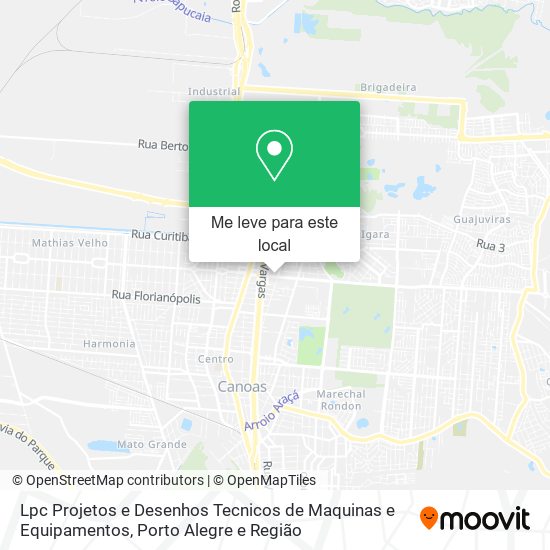 Lpc Projetos e Desenhos Tecnicos de Maquinas e Equipamentos mapa