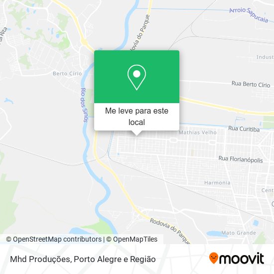 Mhd Produções mapa