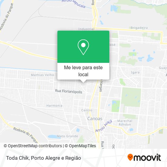 Toda Chik mapa