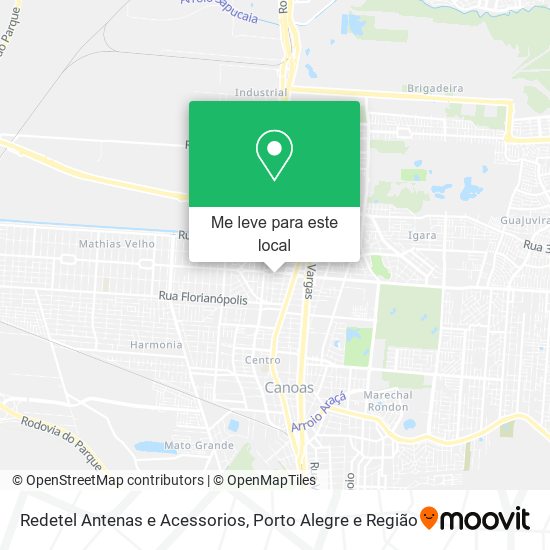 Redetel Antenas e Acessorios mapa