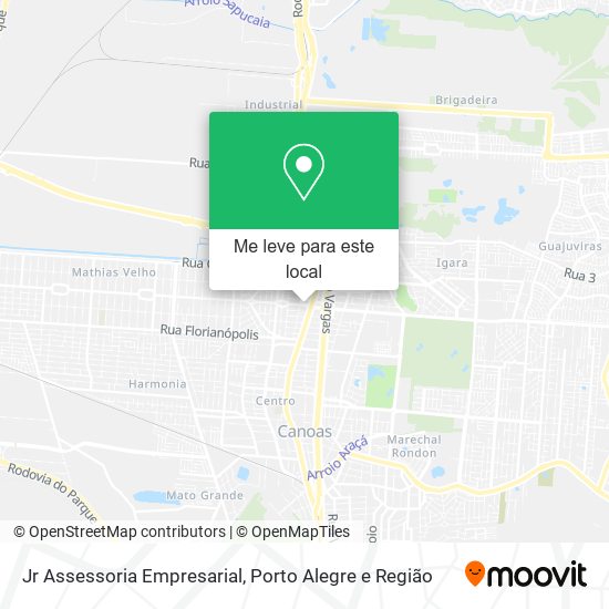 Jr Assessoria Empresarial mapa