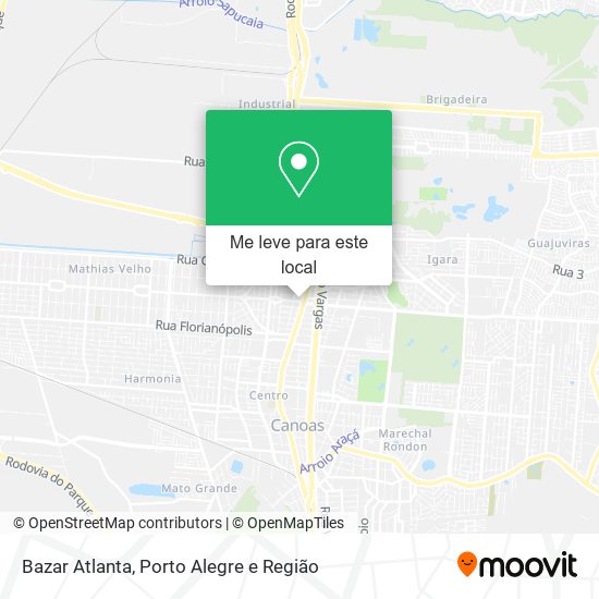 Bazar Atlanta mapa